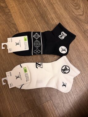 Louis Vuitton White GWP Sock 2